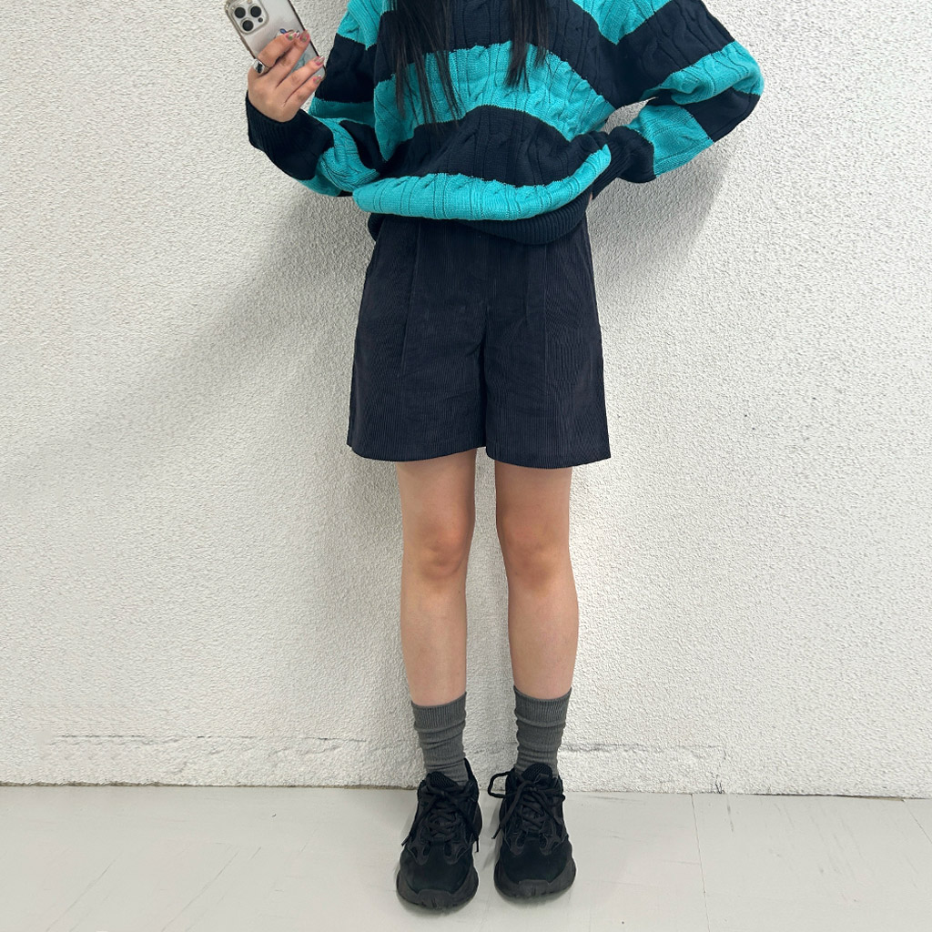コーデュロイハーフパンツ | ファッション通販サイト NUGU