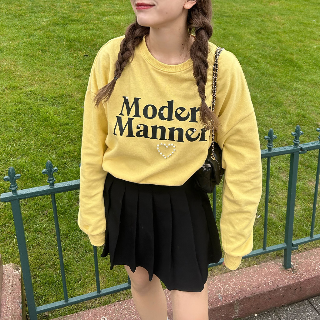 パールハートスウェット | ファッション通販サイト NUGU