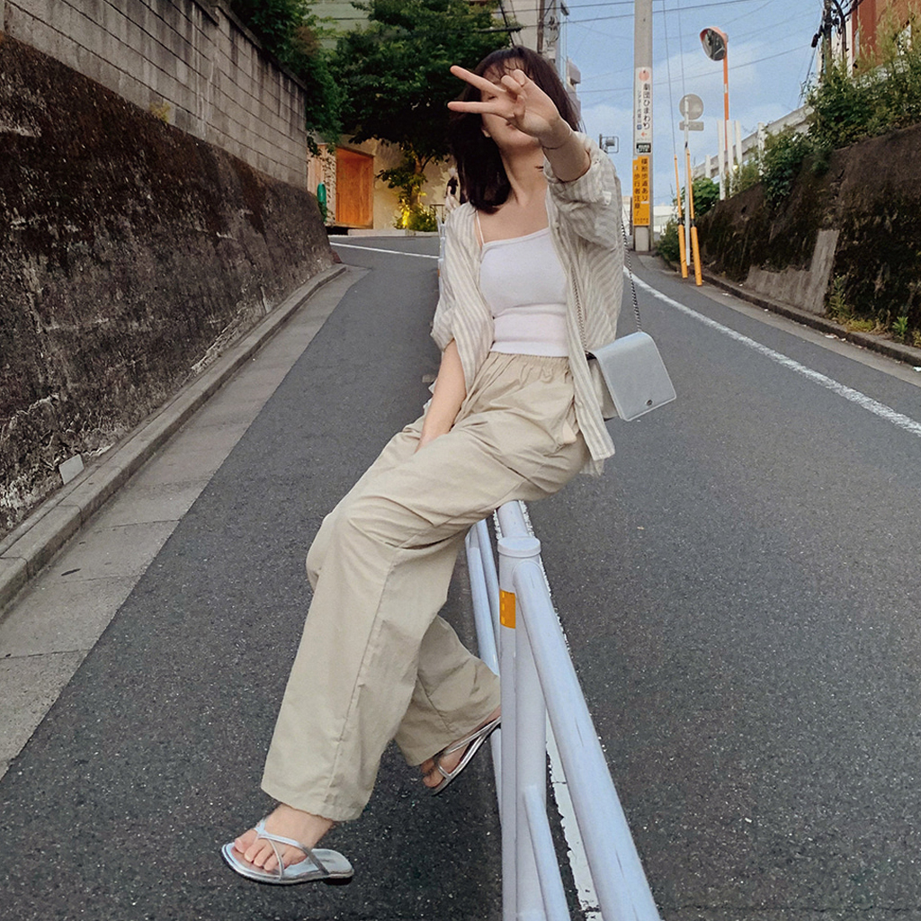 サマーワイドパンツ-6color