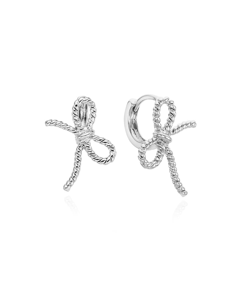 twist ribbon earring_2colors