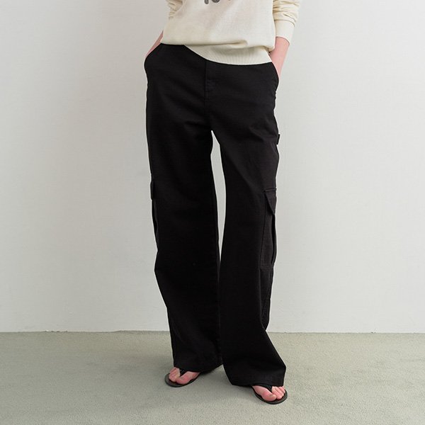 FLAREUP Asymmetrical Drape Pants チャコール 【公式通販】