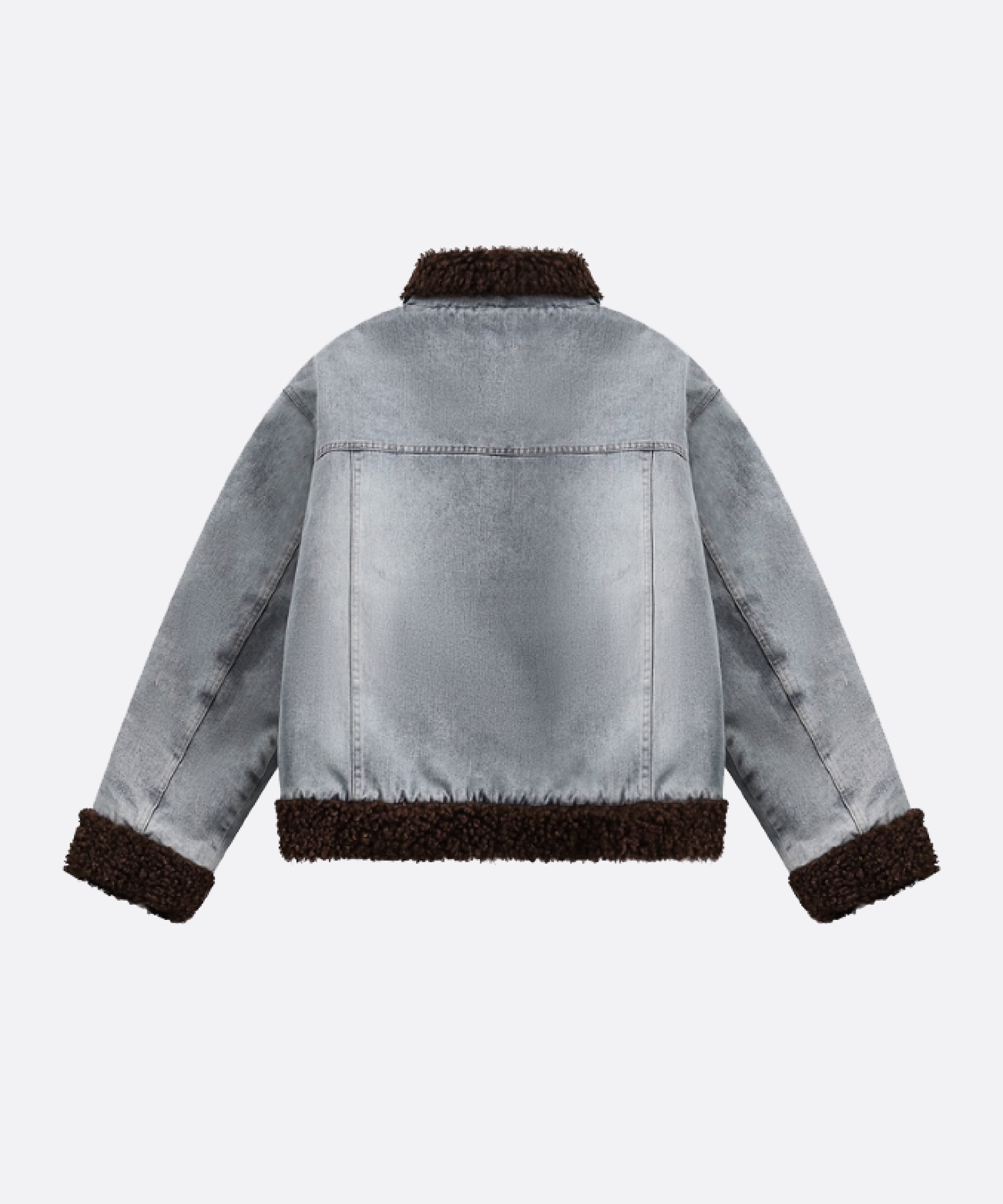 フェイクファーデニムジャケット | ファッション通販サイト NUGU