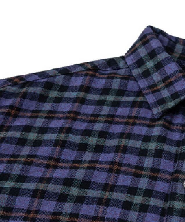 グラデーションチェックスタイルシャツ | ファッション通販サイト NUGU