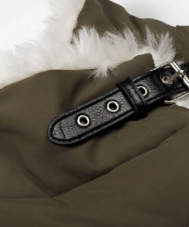 フラッフィーファーカラーダウンコート | ファッション通販サイト NUGU