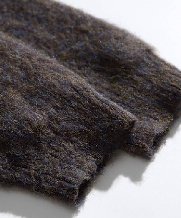 テクスチャーモヘアジャージーカーディガン | ファッション通販