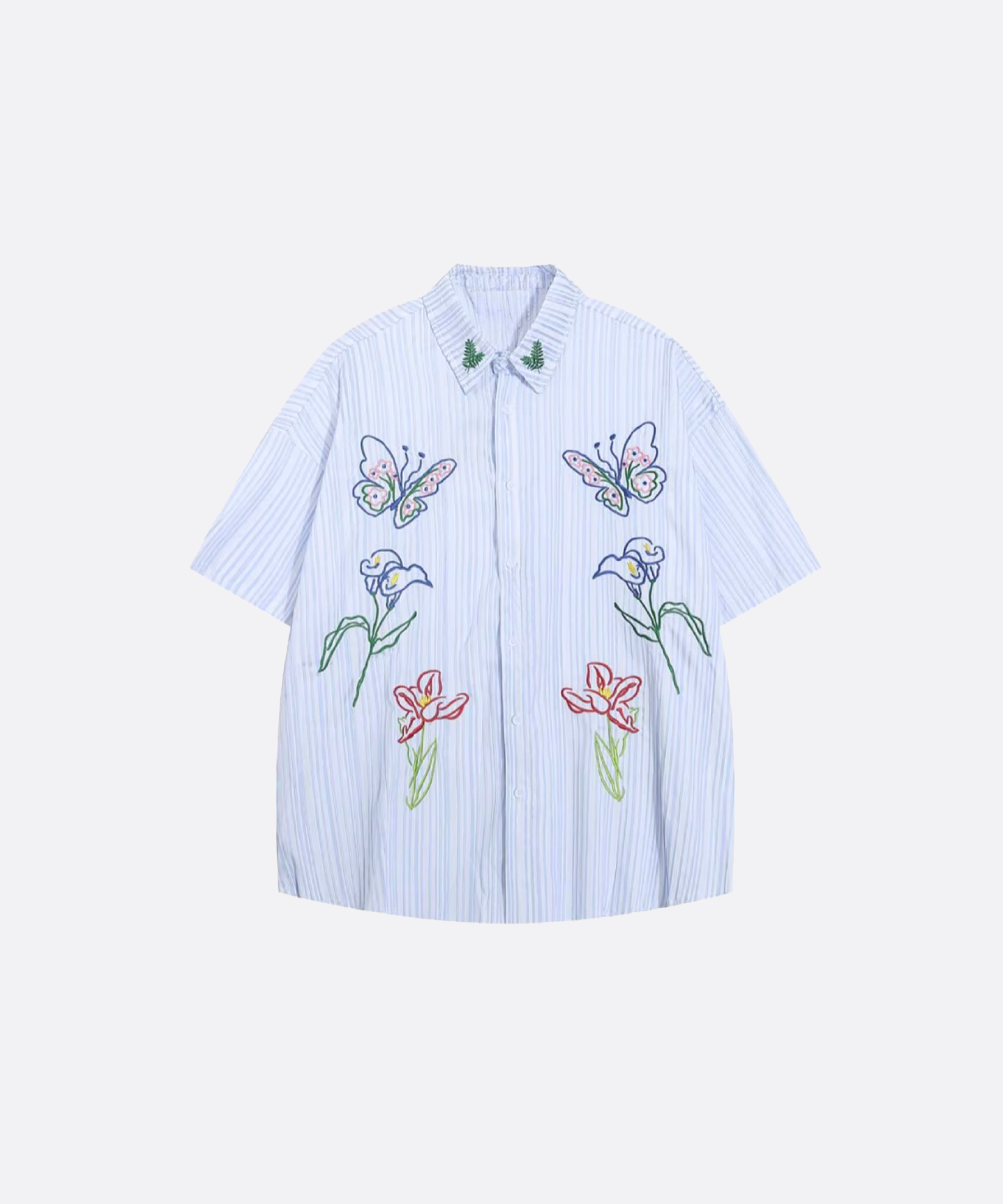 ネイバーフッド スコーピオンシャツ M 刺繍 美品 日本製　ストライプ　希少 ネイバーフッド スコーピオンシャツ M 刺繍 美品 日本製