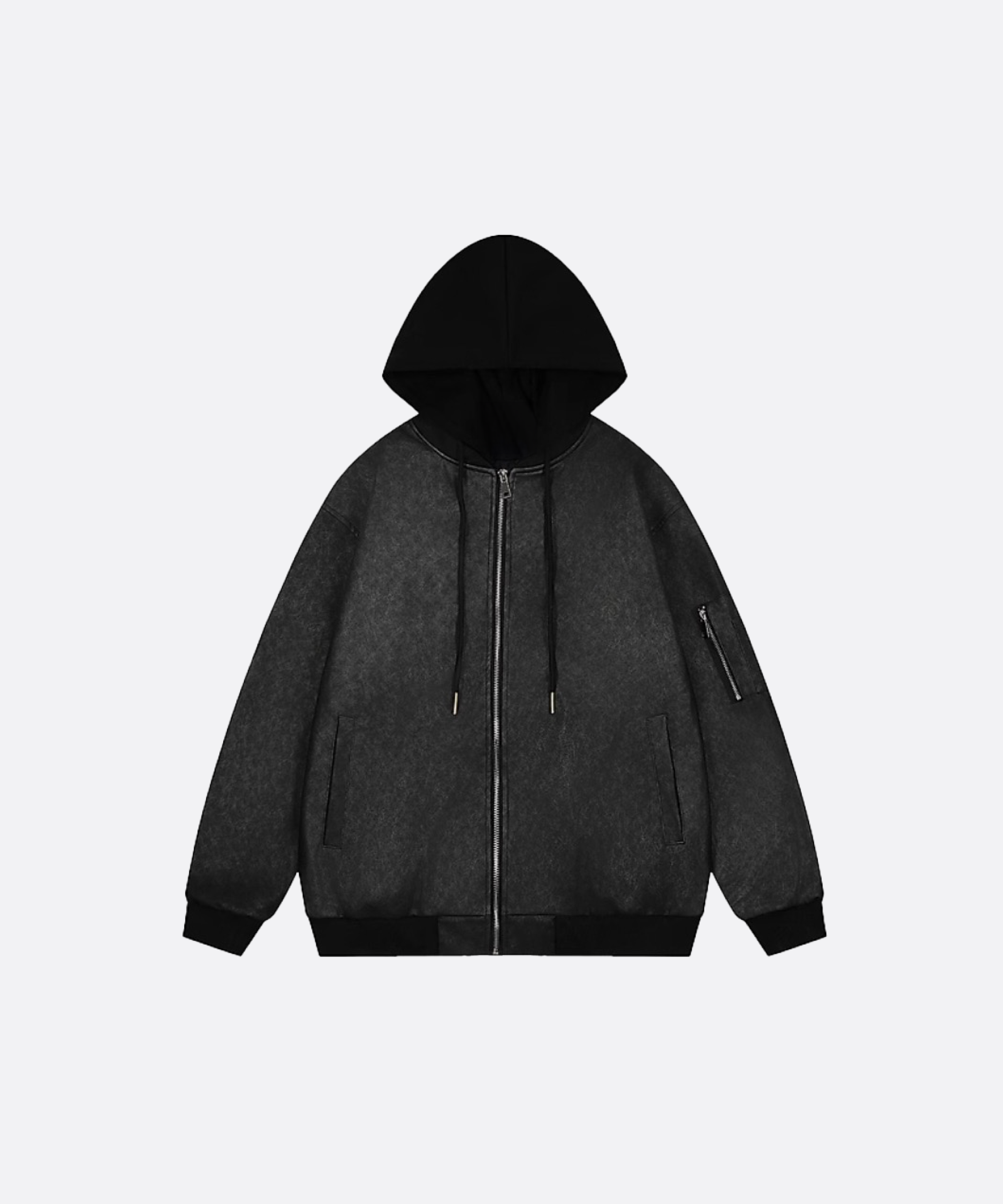 トップス NUGU Teo Cotton All Day Hood Zip-up Teo Cotton All Day Hood Zip-up - Brown | ファッション通販