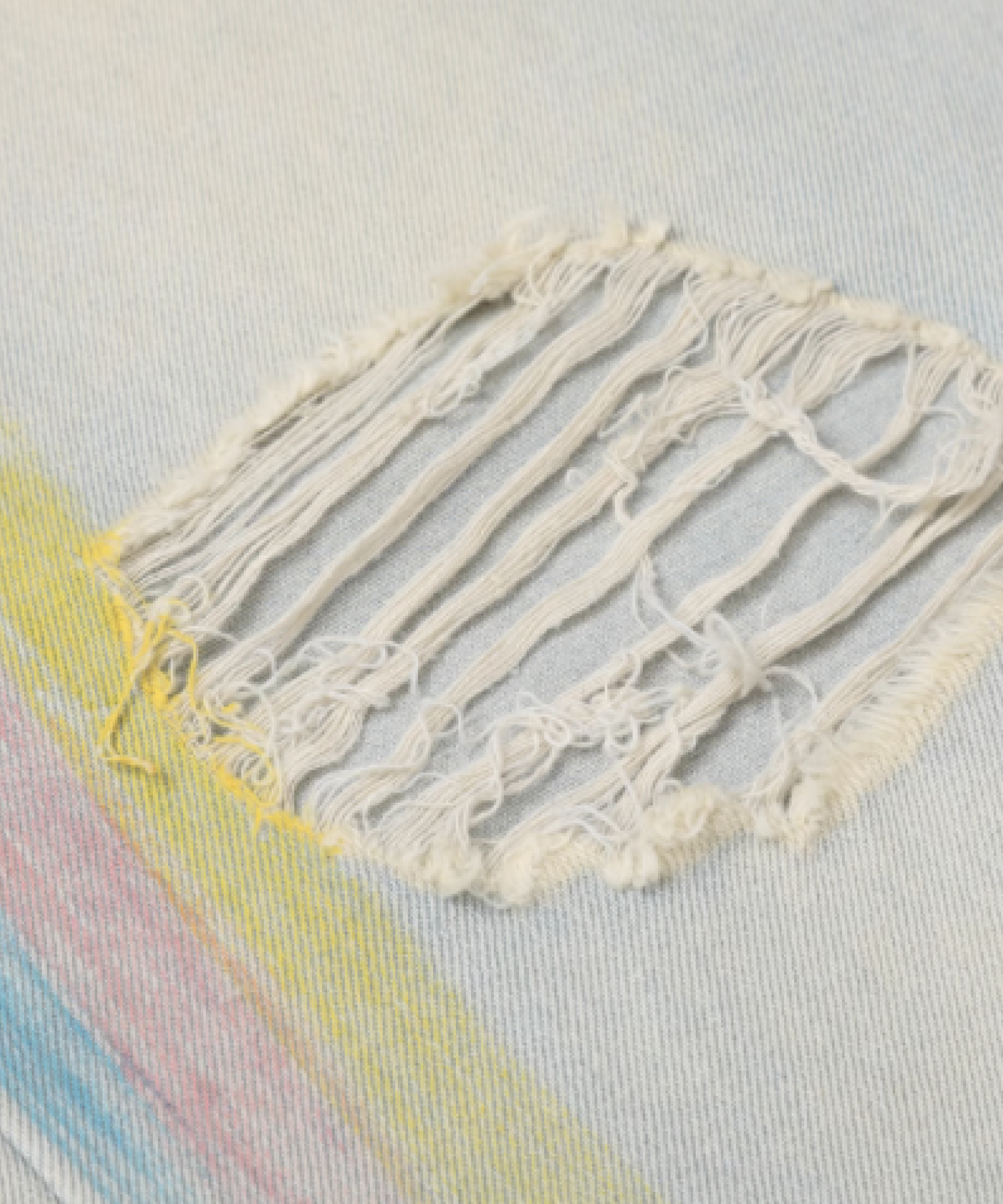 クレヨンブロークンデニムパンツ | ファッション通販サイト NUGU