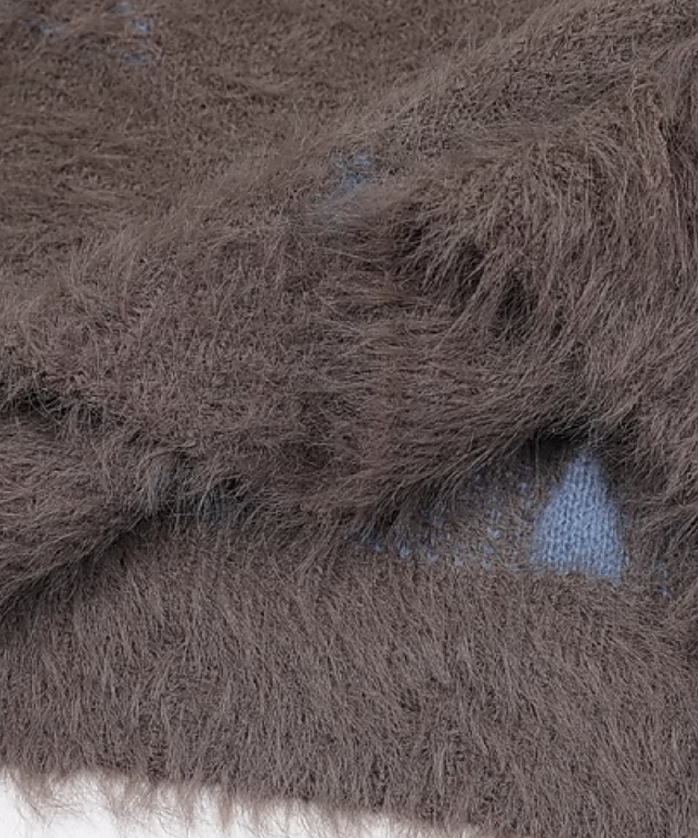 モヘア製セーター着用テディベア 665127 モヘア風ニット（ニット/セーター）｜antiqua（アンティカ）の