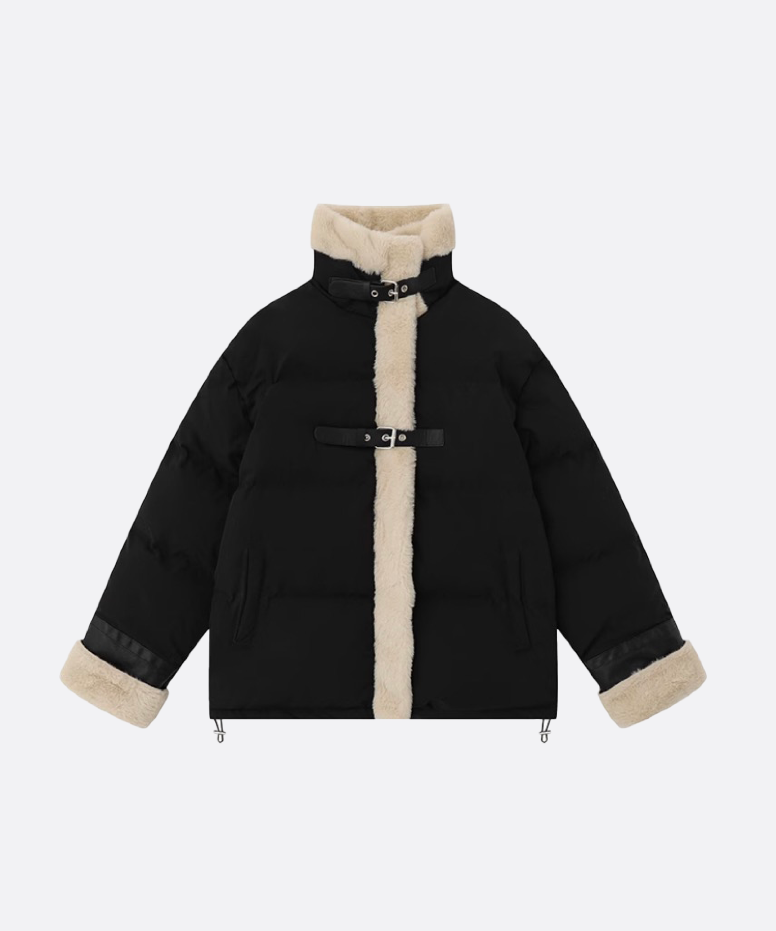 ファースタンドカラーダウンコート