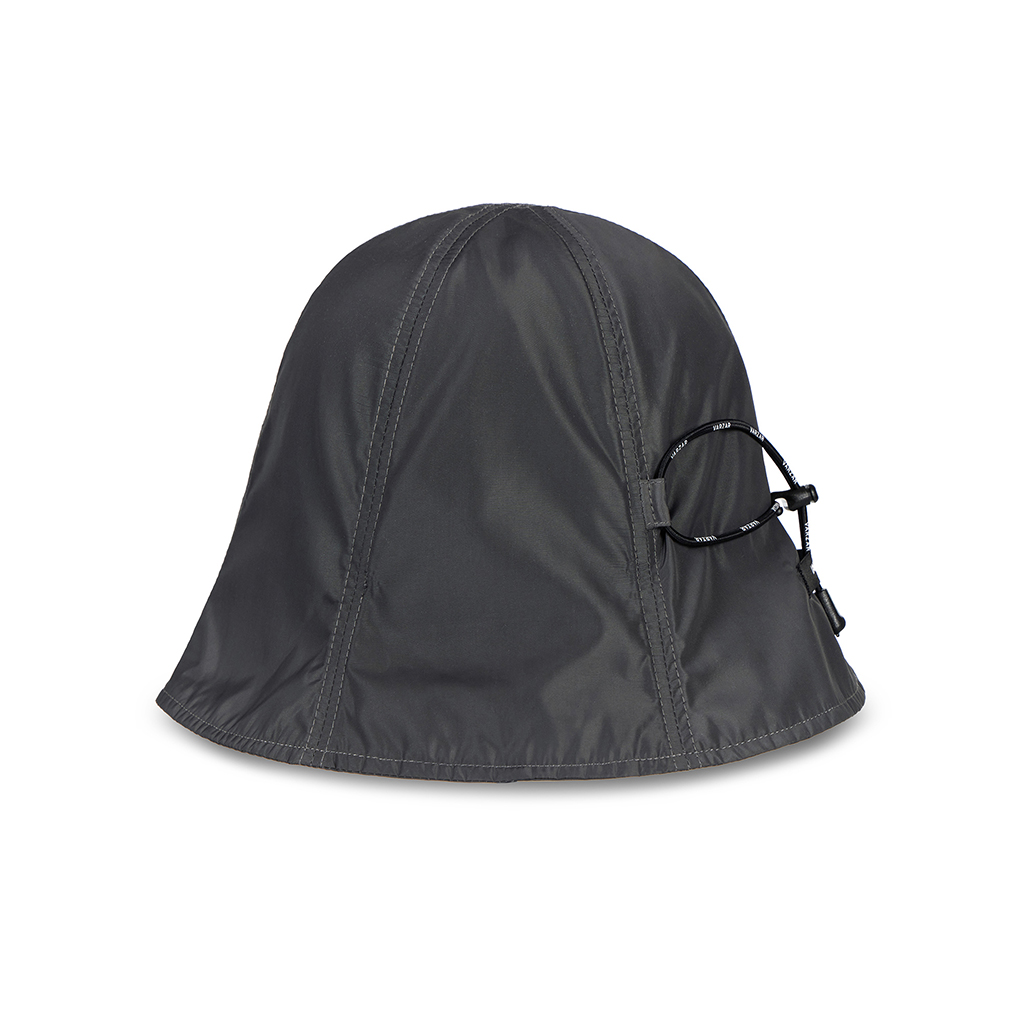 var.様リクエスト VARZAR Label String Bucket Hat Charcoal | ファッション通販