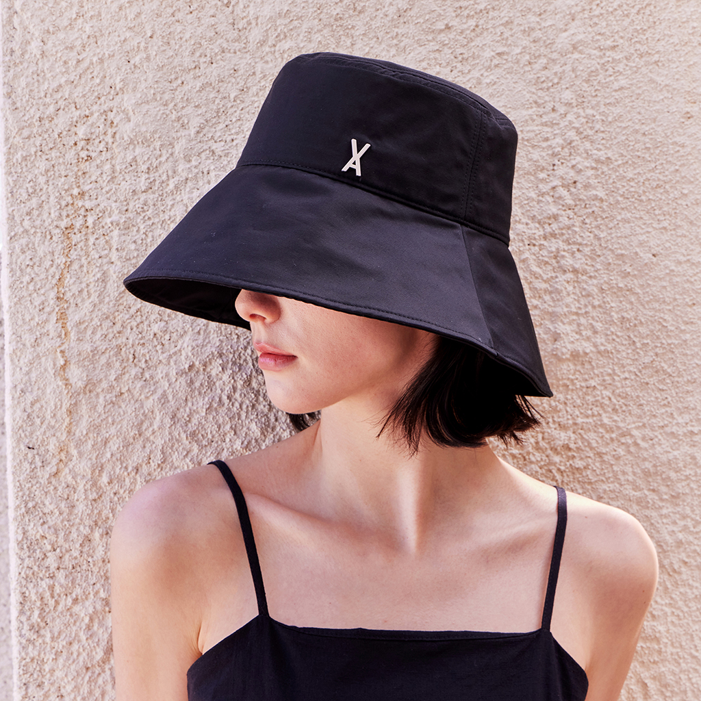 ★VARZAR★ VA Stud Solar Shield Bucket Hat Black VA Stud Solar Shield Bucket Hat Black | ファッション通販
