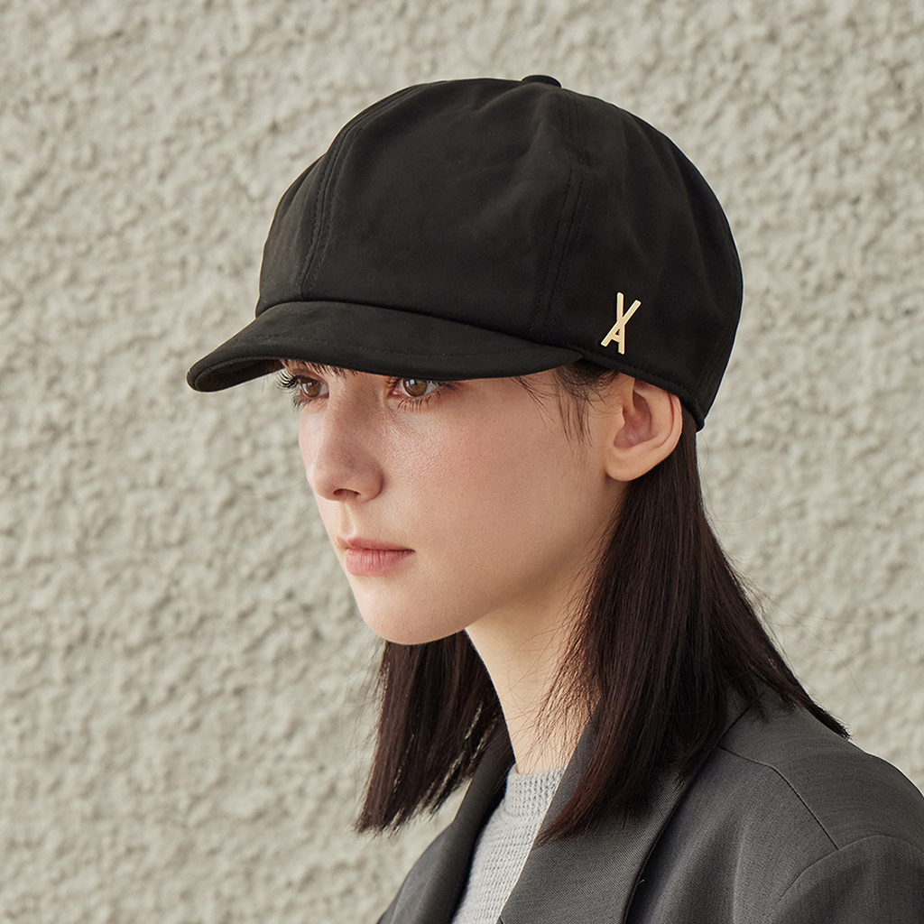 VA Stud Ribbon Bonnet Hat Black | ファッション通販サイト NUGU