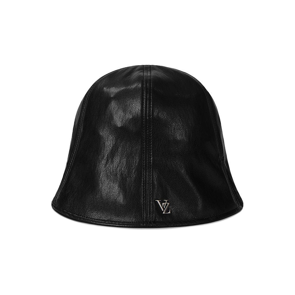 帽子・その他 VARZAR VZ Stud Vegan Leather Tulip Hat Black VZ Stud Vegan Leather Tulip Hat Black | ファッション通販