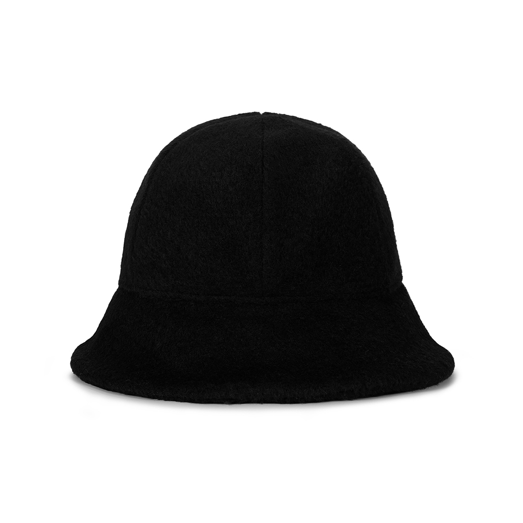 帽子・その他 VARZAR VZ Label Wool Balloon Bucket Hat Black ☆VARZAR☆送料込み☆大人気☆VZ Label Wool Balloon Bucket Hat