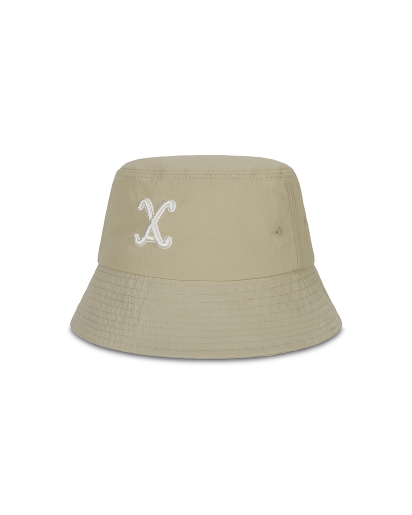 ★VARZAR★ VA square padded bucket hat beige BTS JUNGKOOK PICK - VARZAR STUD DROP OVER FIT BUCKET HAT