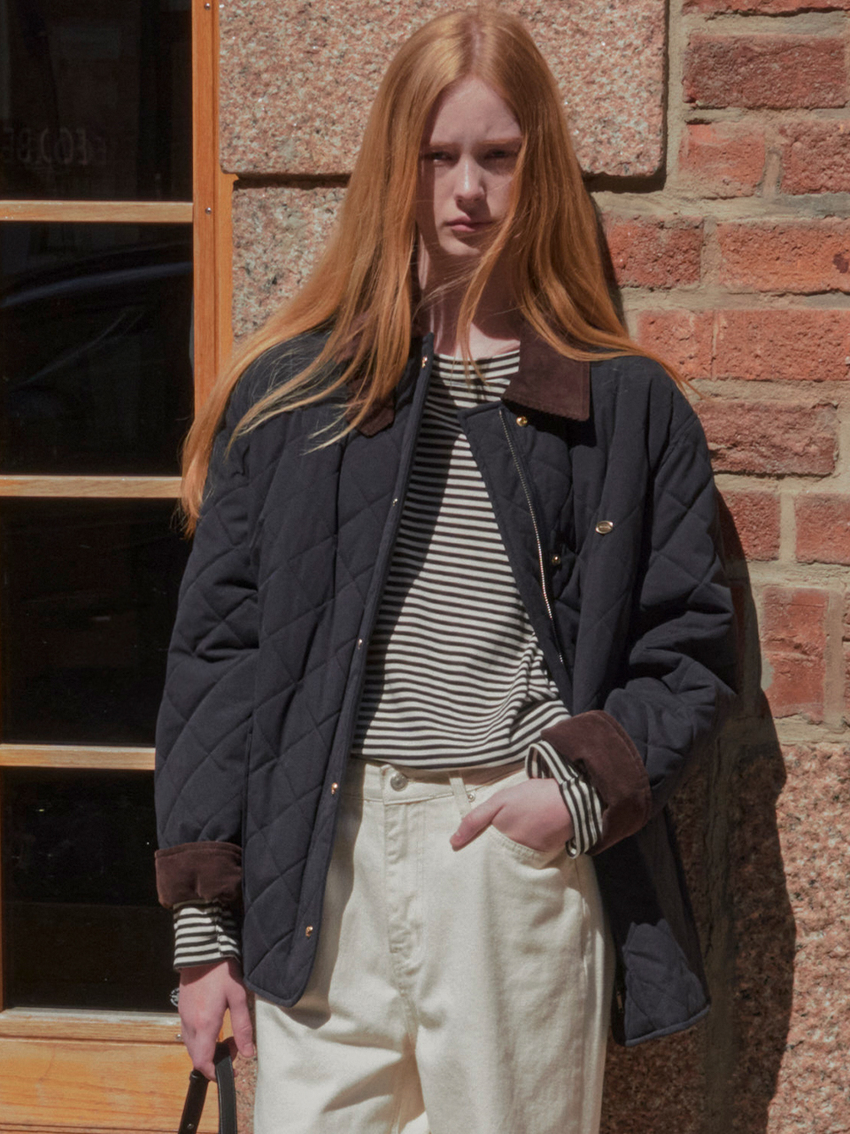 3onz warm quilting jumper_Navy | ファッション通販サイト NUGU