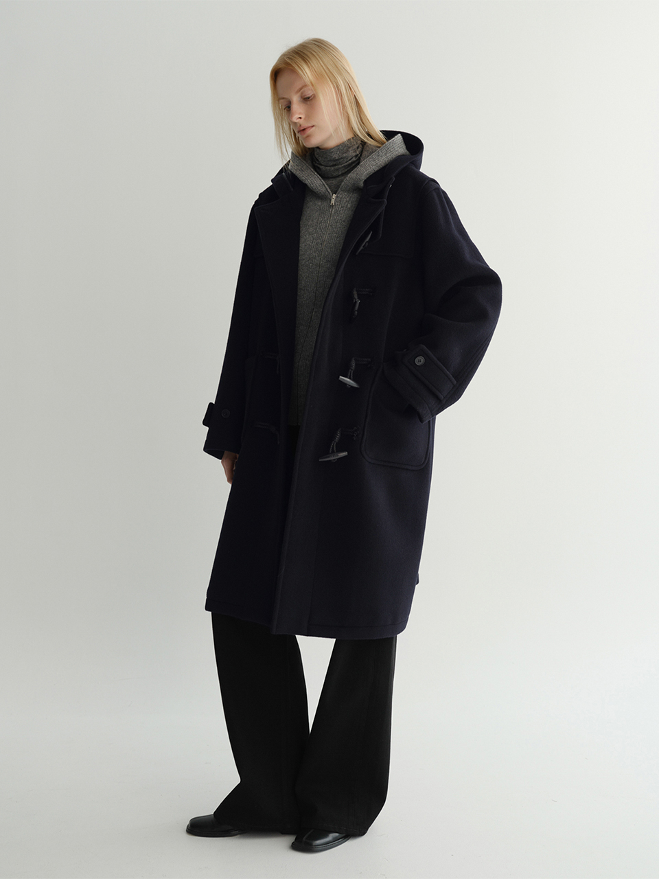【購入特典】Harper Duffle Coat (Navy)