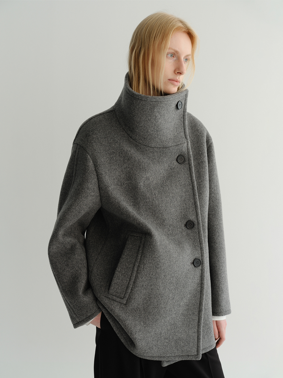 【購入特典】Hayes Half Coat (Grey)