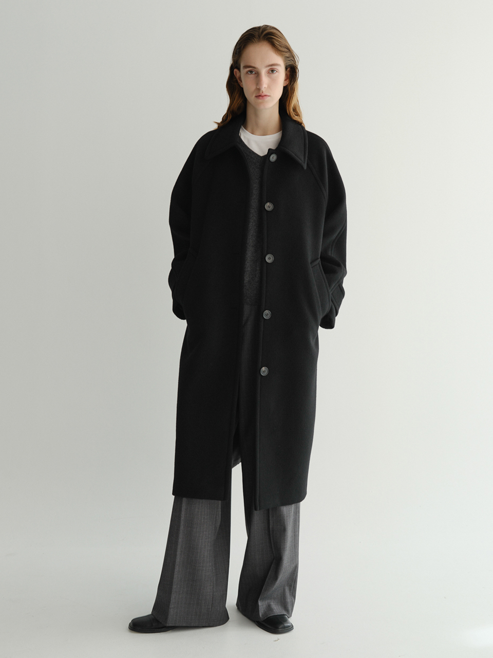 Cashmere Wren Coat (Black)