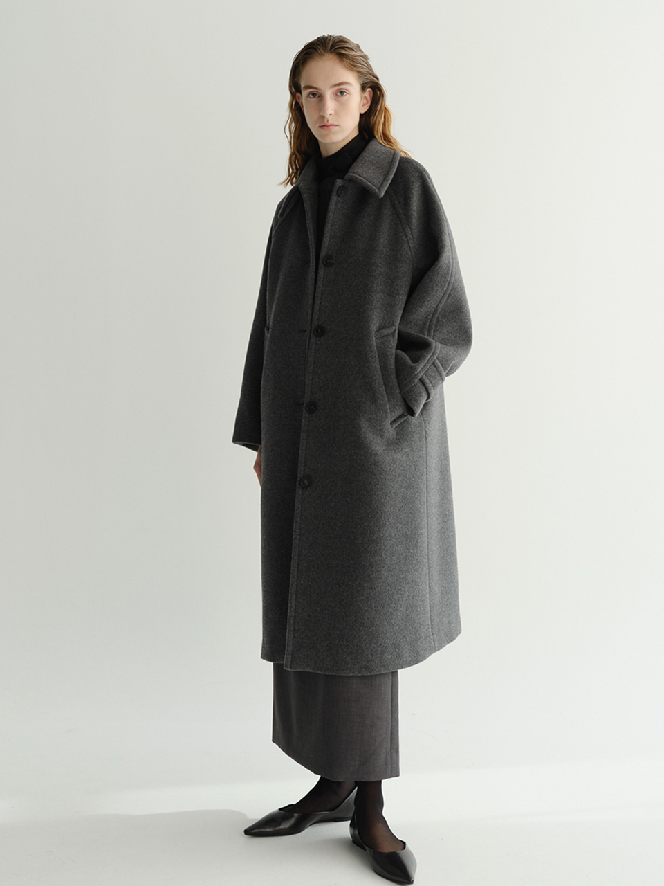 【購入特典】Cashmere Wren Coat (Charcoal)