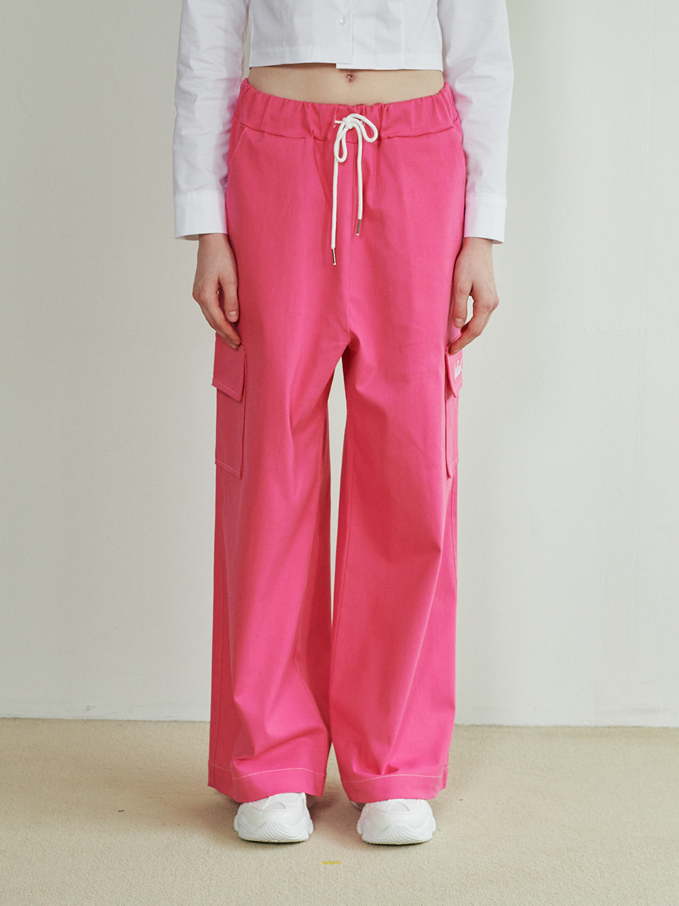 パンツ ILLIGO String Cargo Banding Pants Pink STRING CARGO BANDING PANTS PINK | ファッション通販サイト NUGU