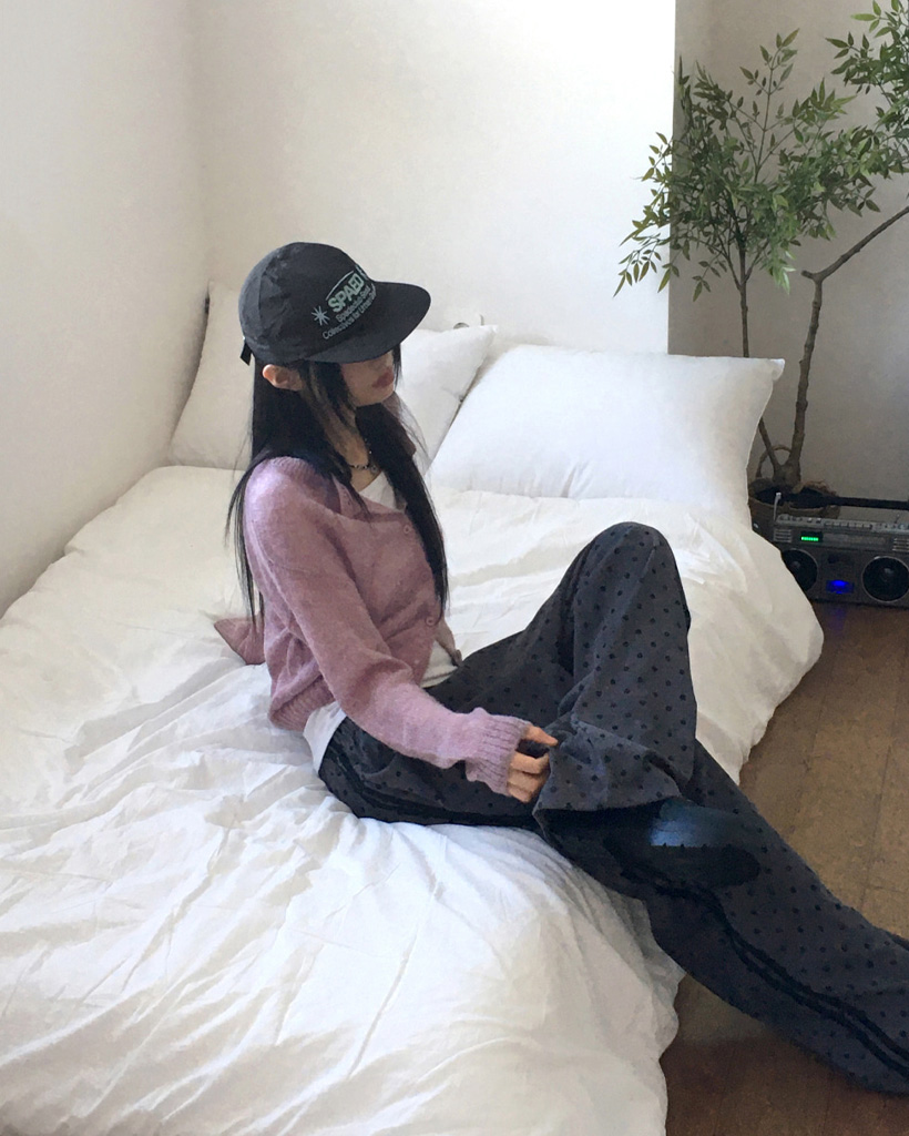 11747391購入 アルパカウール ニット カーディガン 6(ROKU) ＞アルパカウール ニット カーディガン