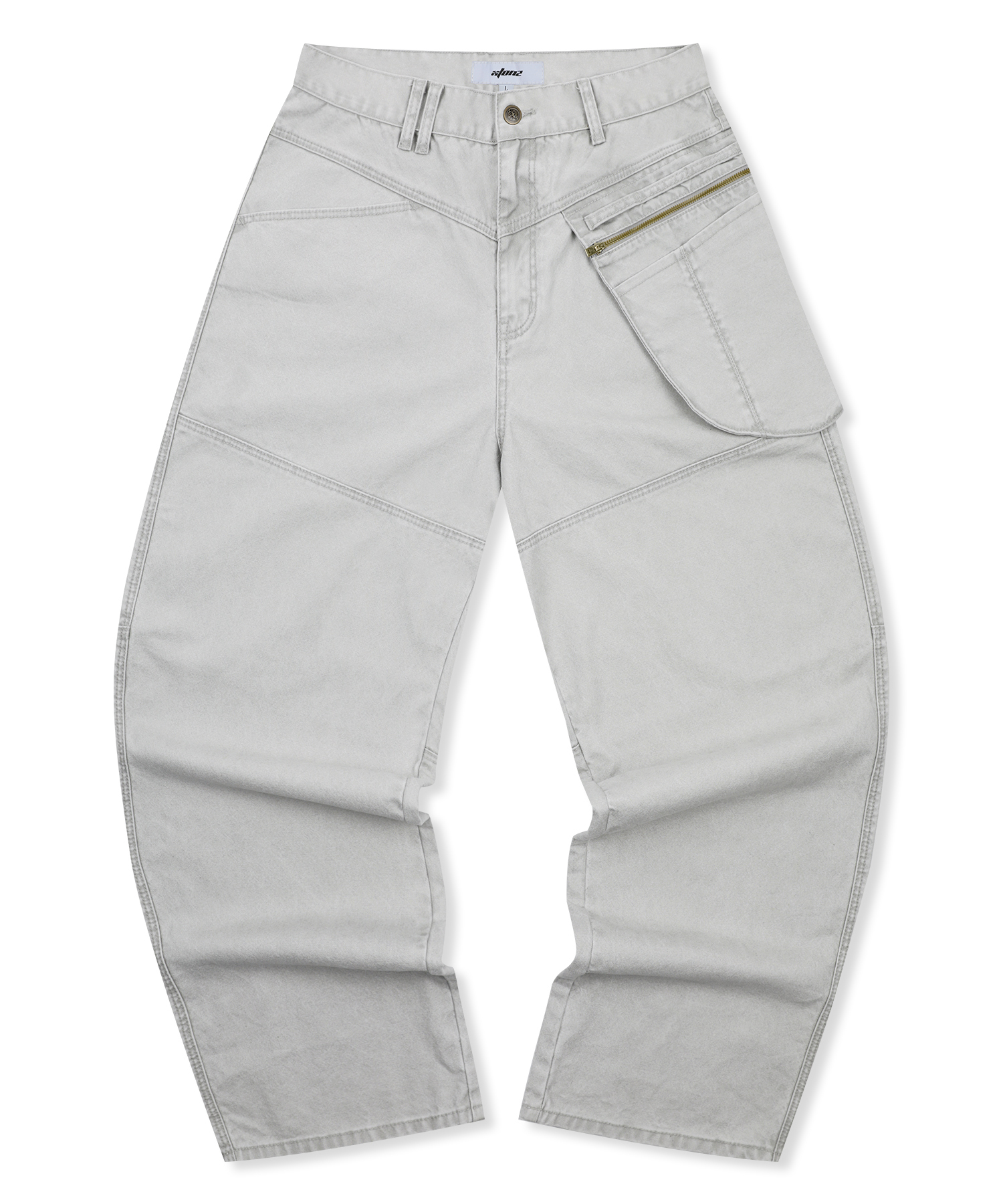 XP315 Chairside Work Cotton Pants (GRAY) | ファッション通販サイト NUGU
