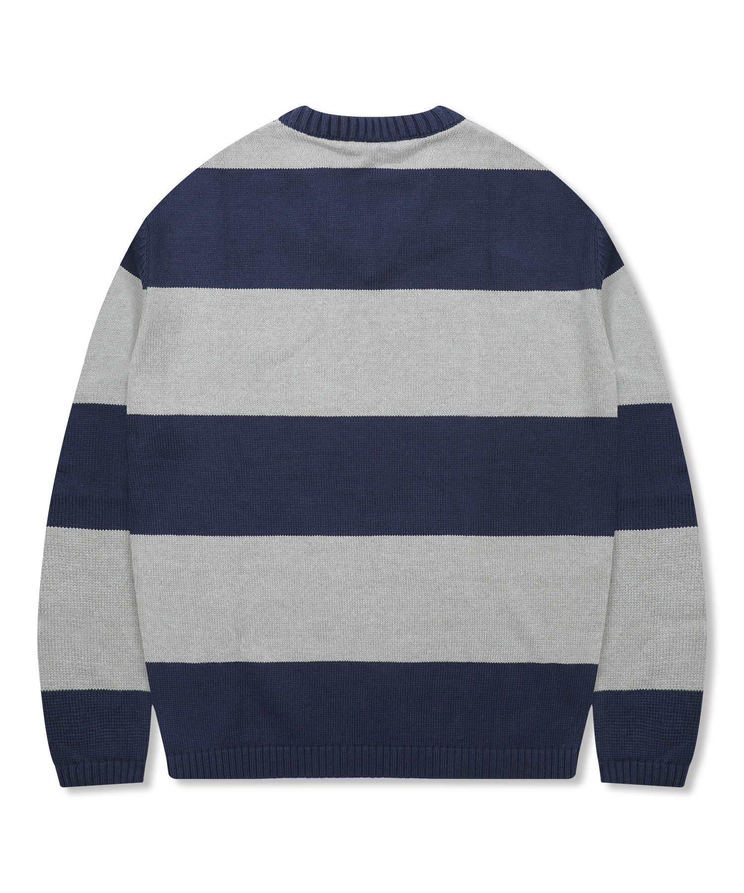 XTK170 Stripe V-Neck Pullover Knit (NAVY) | ファッション通販