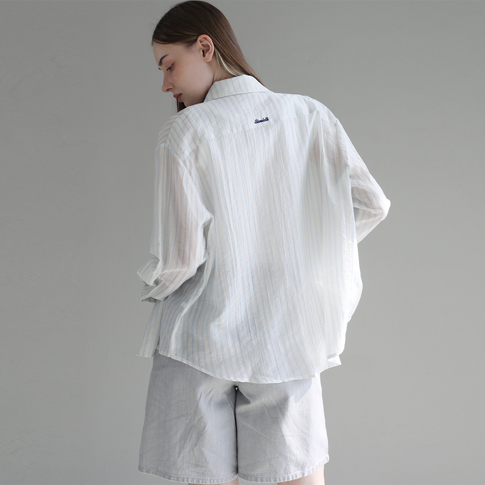 [15th] Flow stripe shirt_3 Colors
