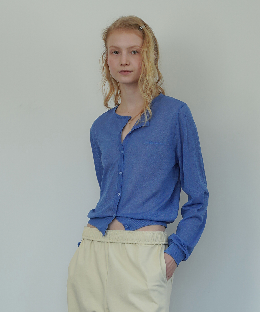 Airy summer cardigan_blue