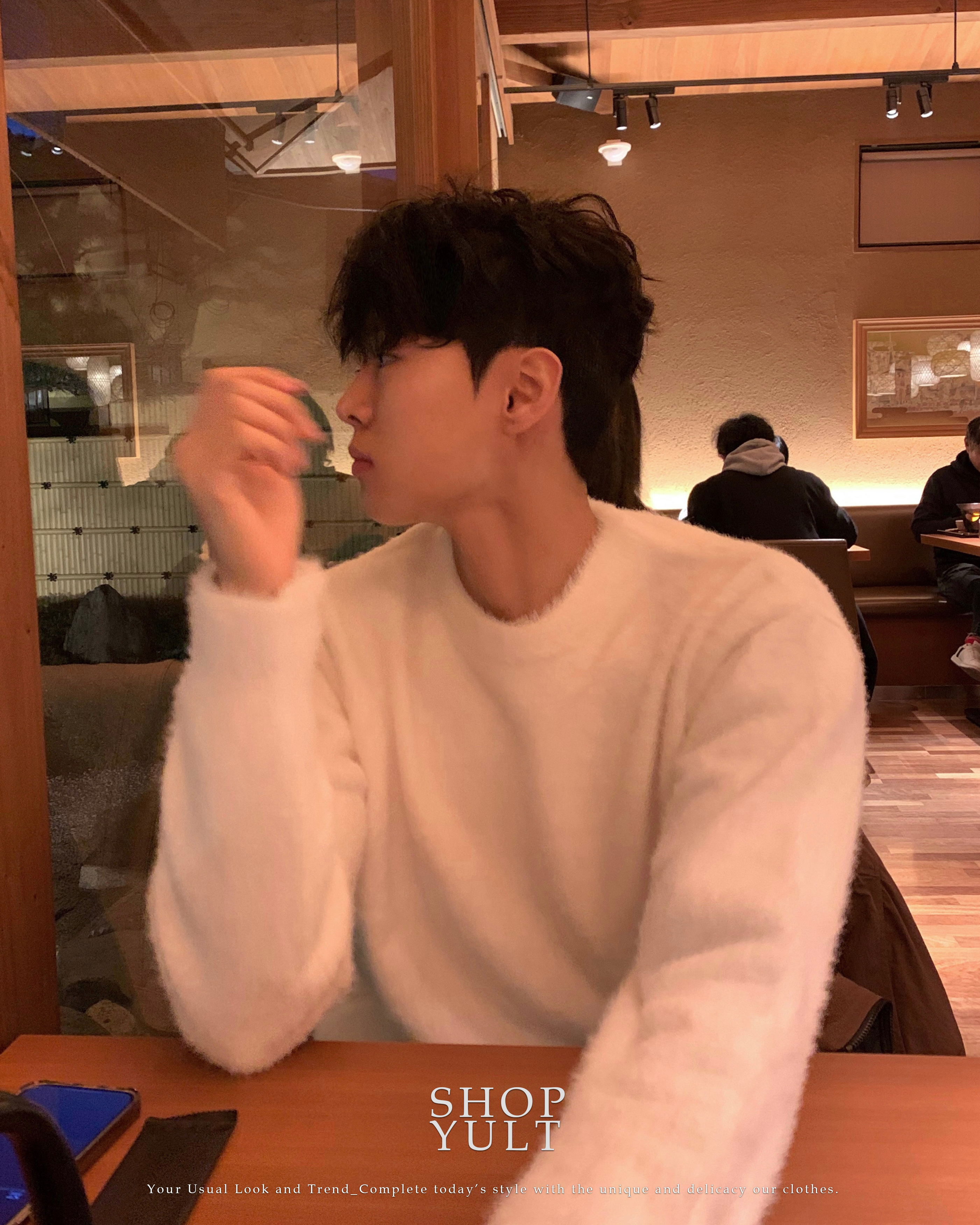 (4 color) アンゴラ ニット