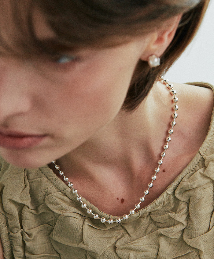 [925 silver] Un.silver.209 / grand corde necklace