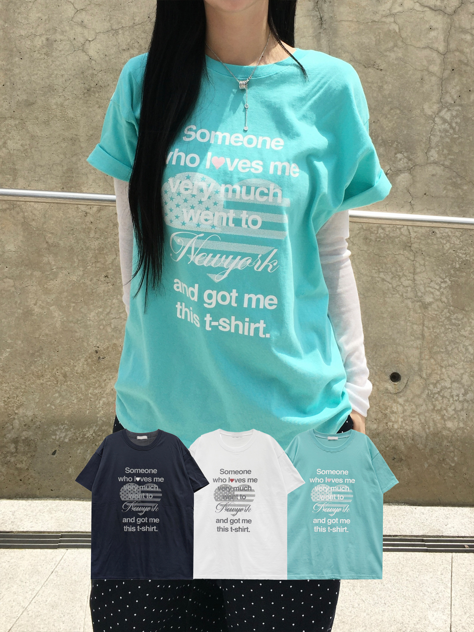 レタリングTシャツ