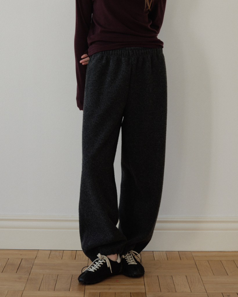 [23rd] Relax String Fleece Pants_2 Colors (Heavy ver.)
