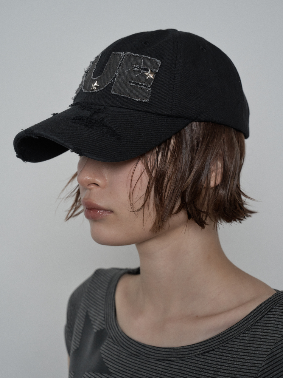 STAR SUE BALL CAP / CHARCOAL