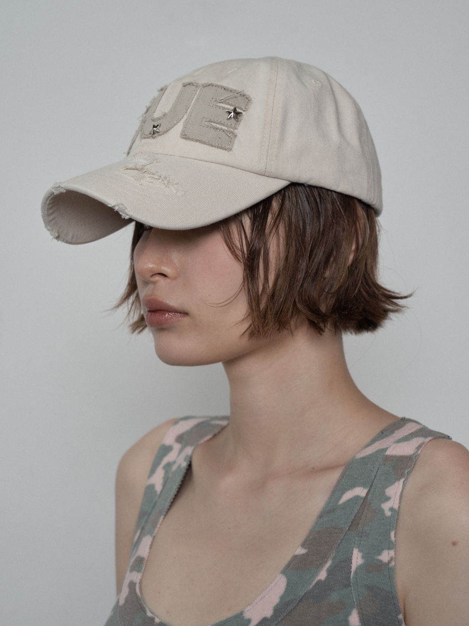 STAR SUE BALL CAP / BEIGE