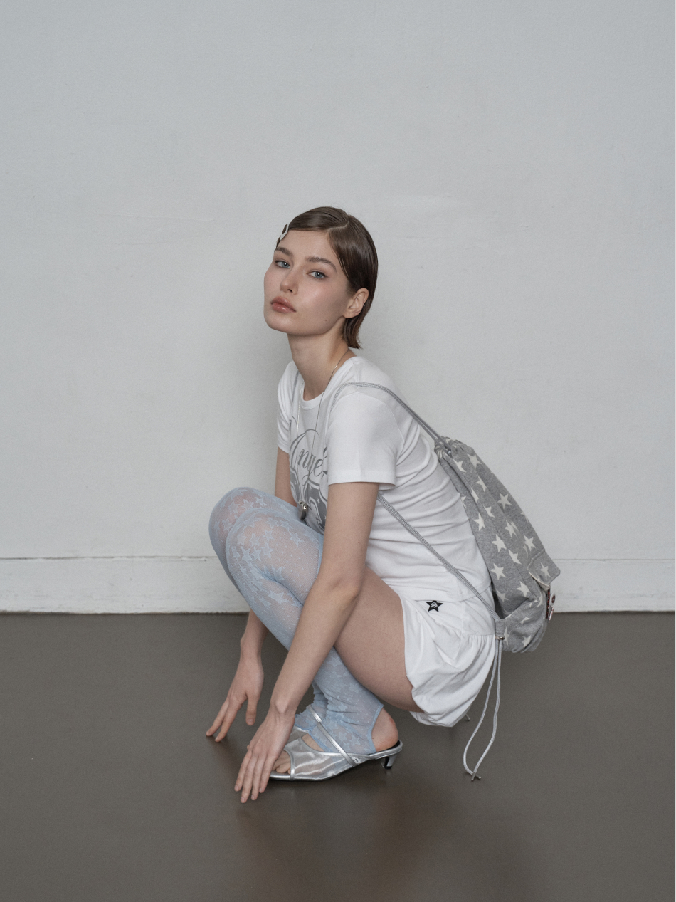 STAR POCKET GYM SACK / MELANGE GEY | ファッション通販サイト NUGU