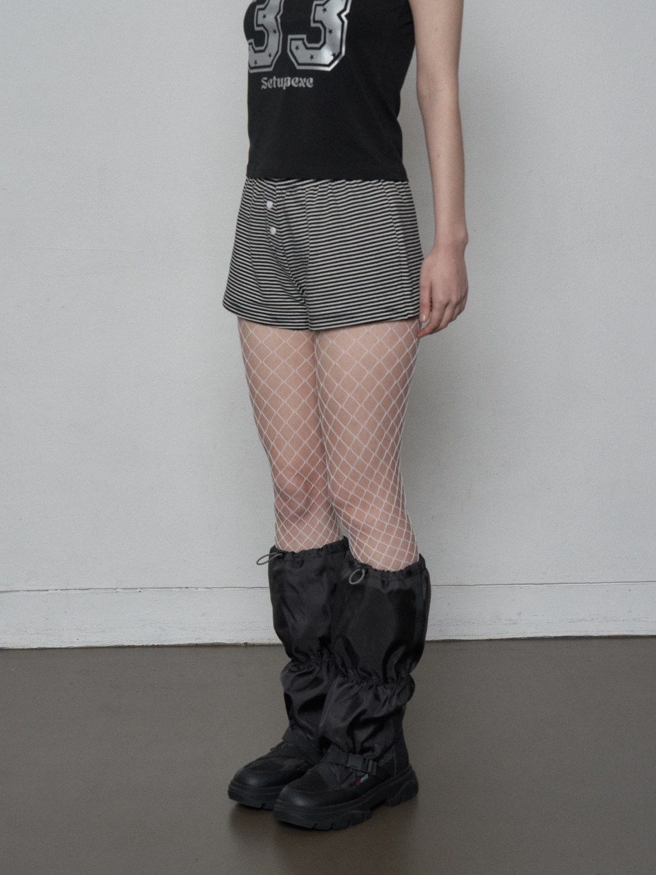 STRIPE SHORT PANTS / LIGHT GREY | ファッション通販サイト NUGU