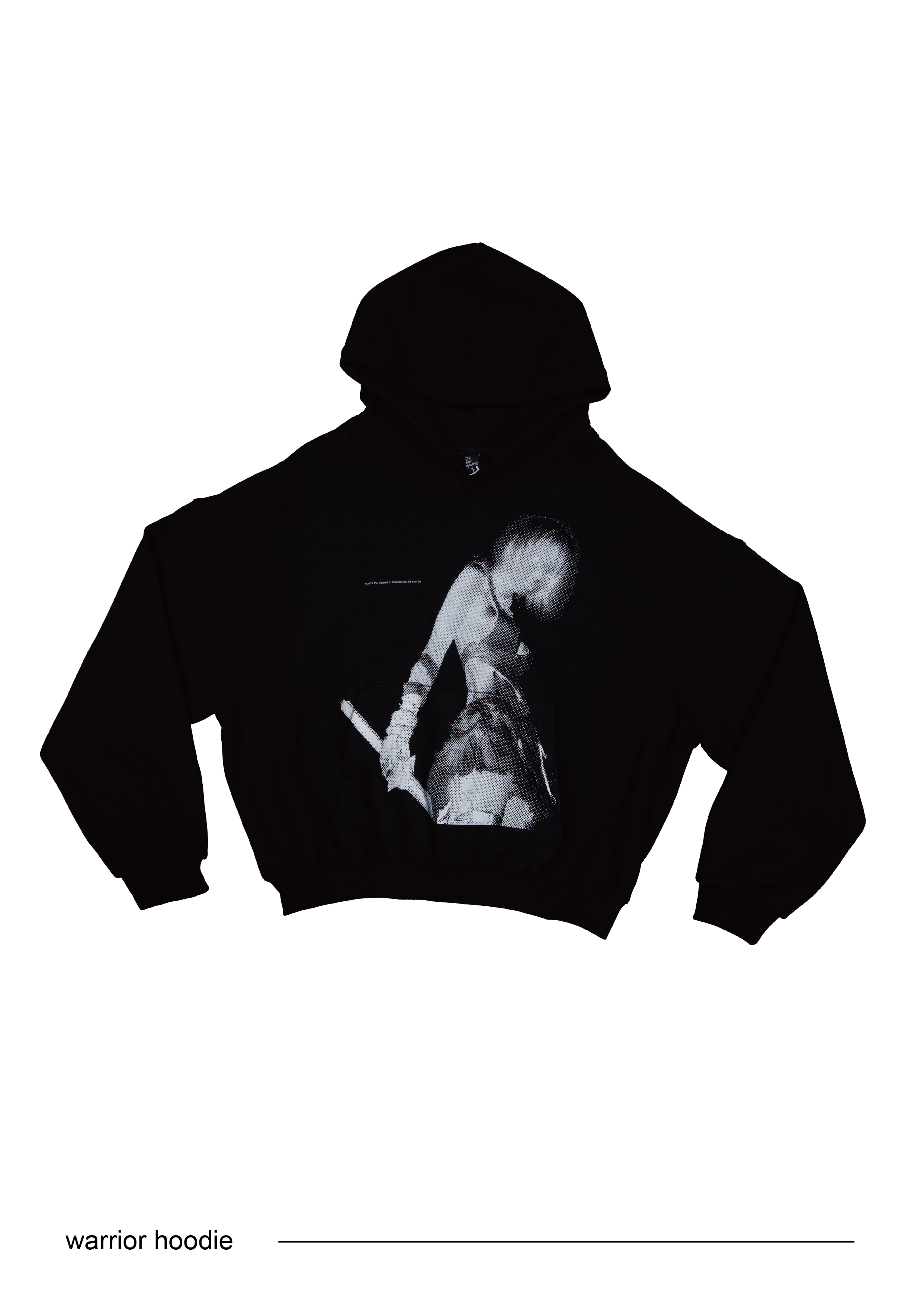 Warrior Hoodie (fleeced)