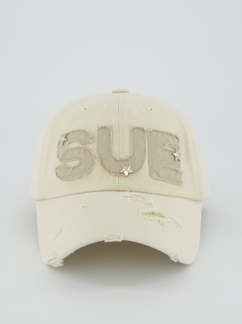 STAR SUE BALL CAP / BEIGE | ファッション通販サイト NUGU