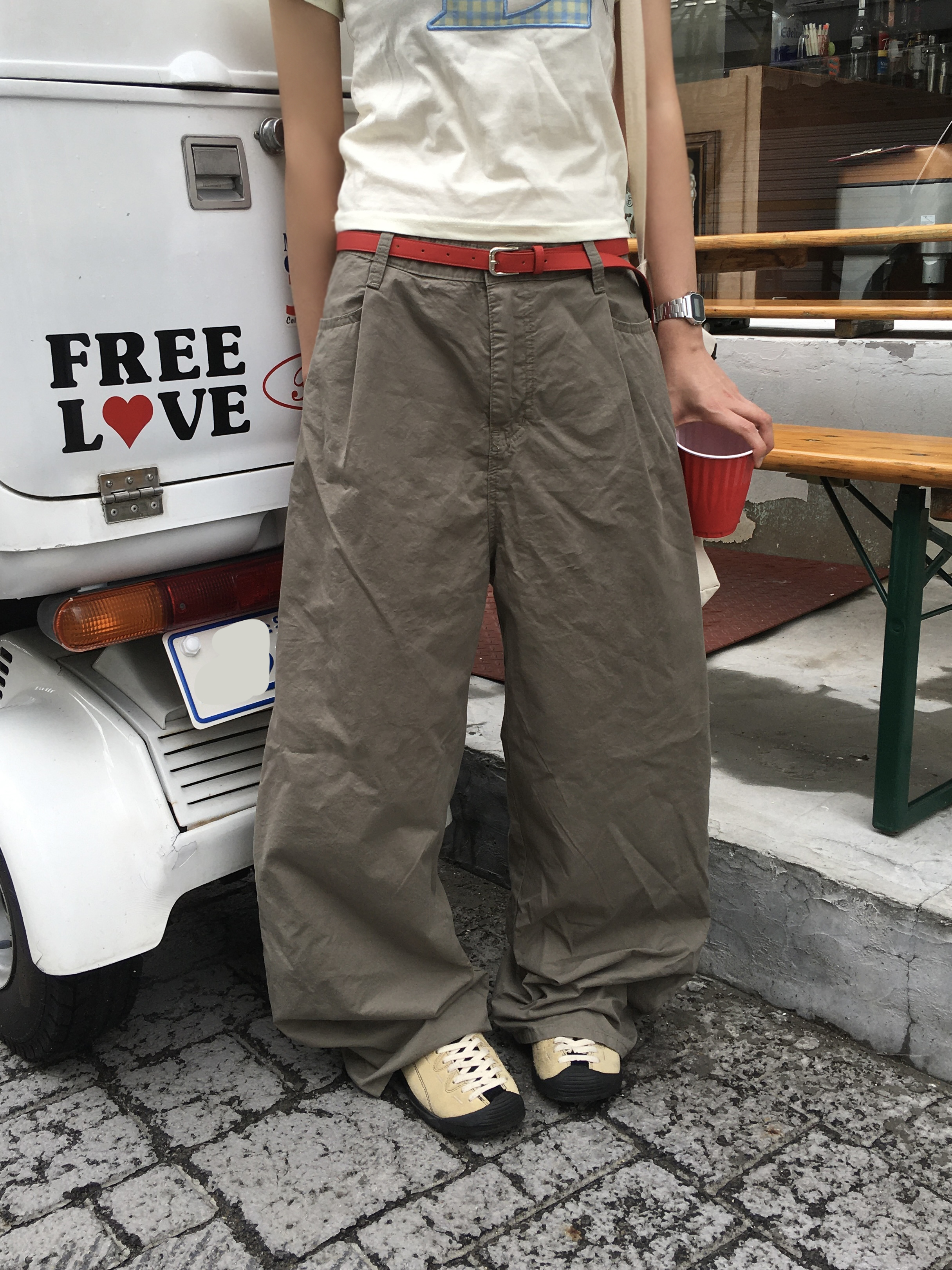 7color]ワイドタック入りパンツ | ファッション通販サイト NUGU