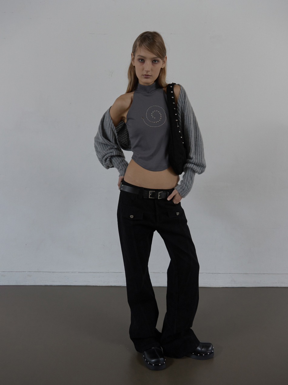 BRUSHED BOLERO SET / GRAY | ファッション通販サイト NUGU