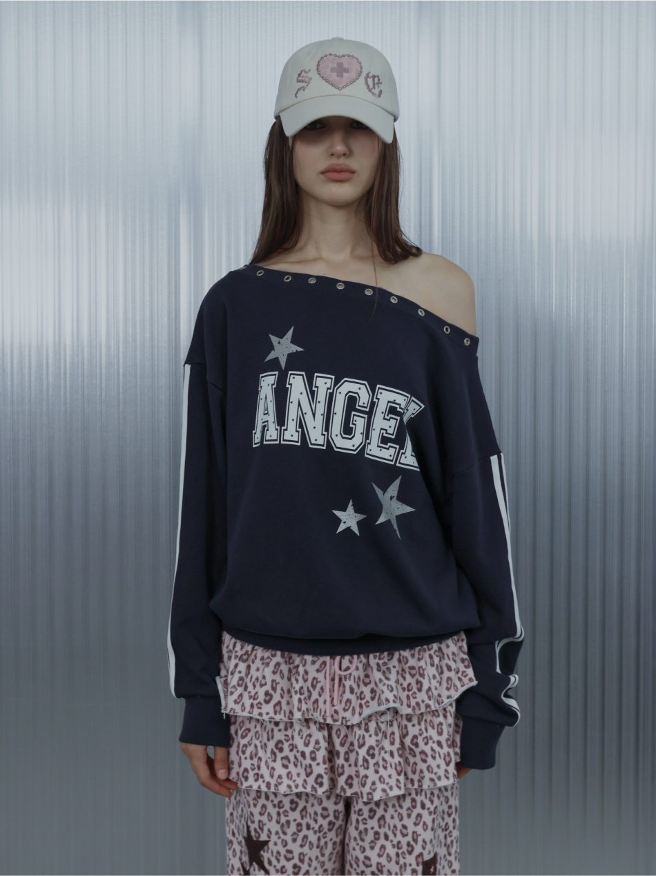 EYELET ANGEL MTM / NAVY