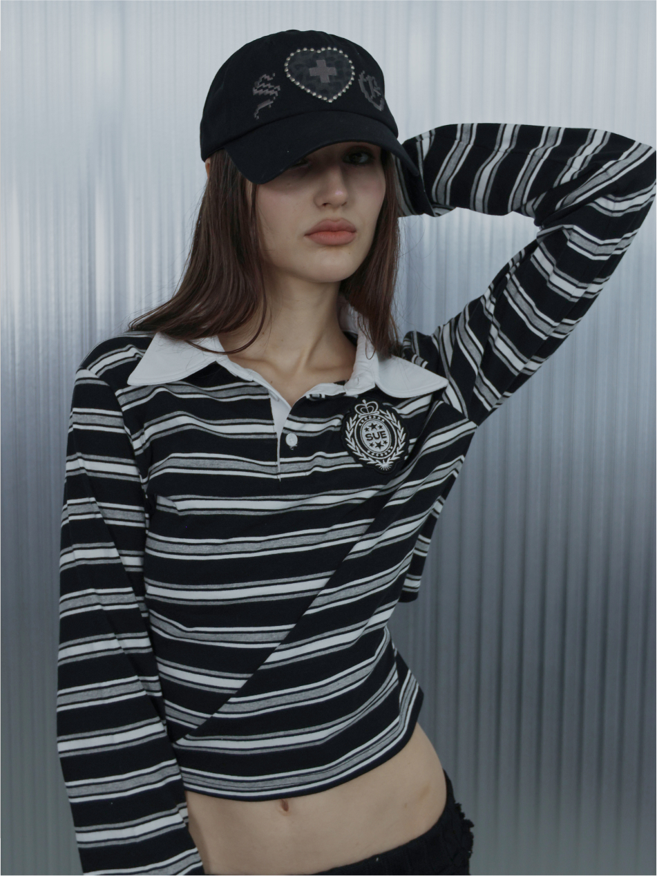 RUKAオーダーページ LEO APPLIQUE BALL CAP / BLACK | ファッション通販サイト NUGU