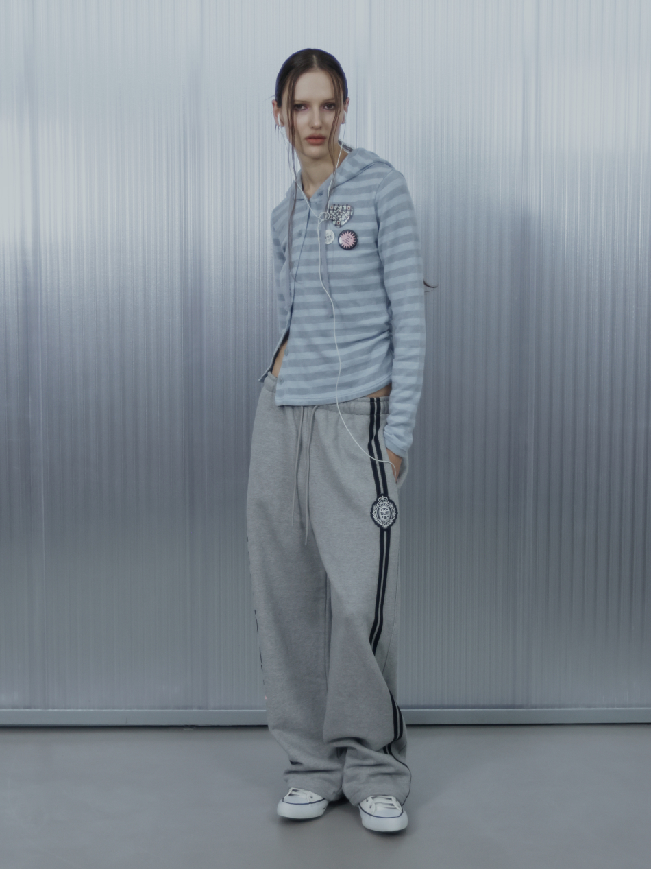 PUNK WAPPEN SWEATPANTS / MELANGE GREY | ファッション通販サイト NUGU