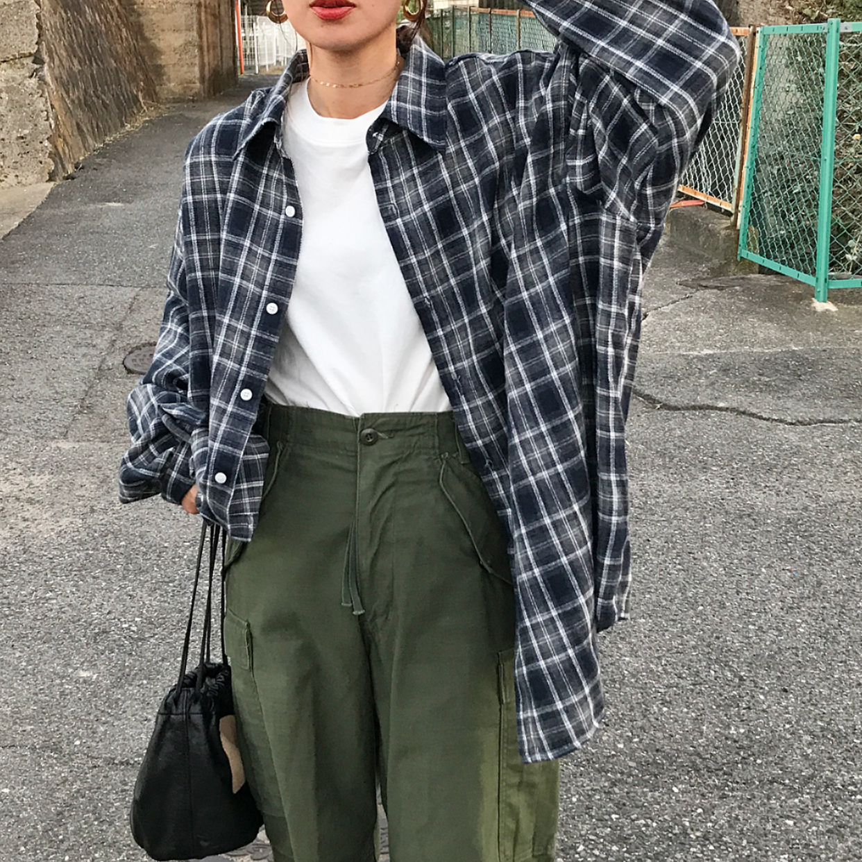 GALERIE VIE トーンオントーンチェック ボックスシャツ GALERIE VIE（ギャルリー ヴィー）の「トーンオントーンチェック