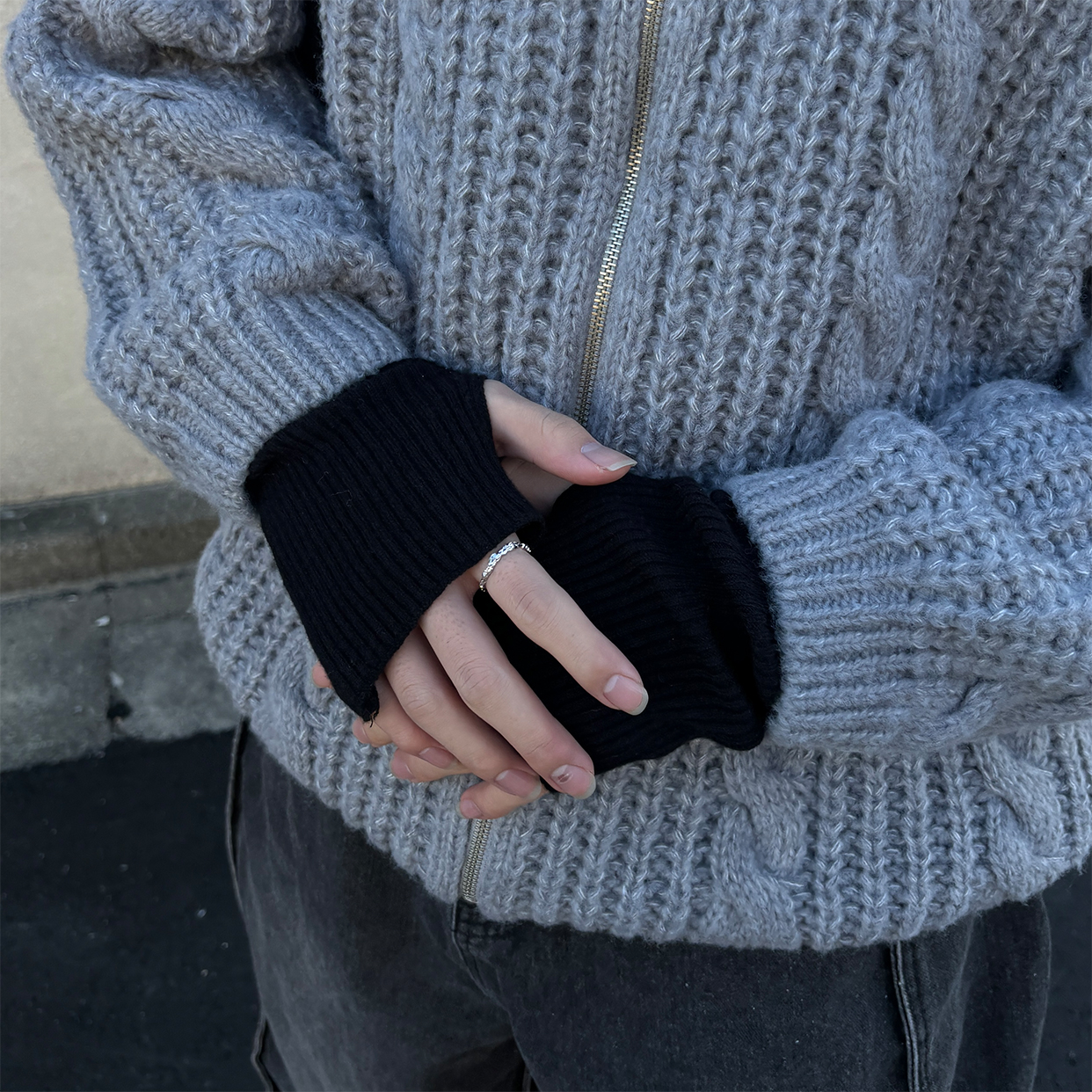 ライトリブアームウォーマー