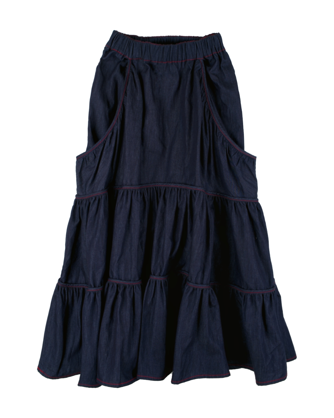 damage frill denim skirt | ファッション通販サイト NUGU