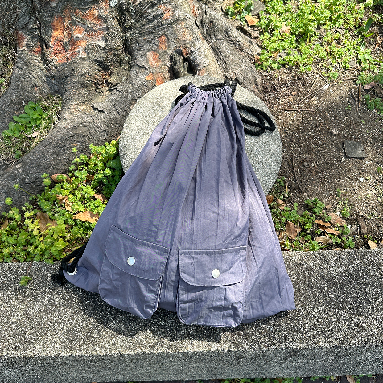 オーロラプリーツバッグ